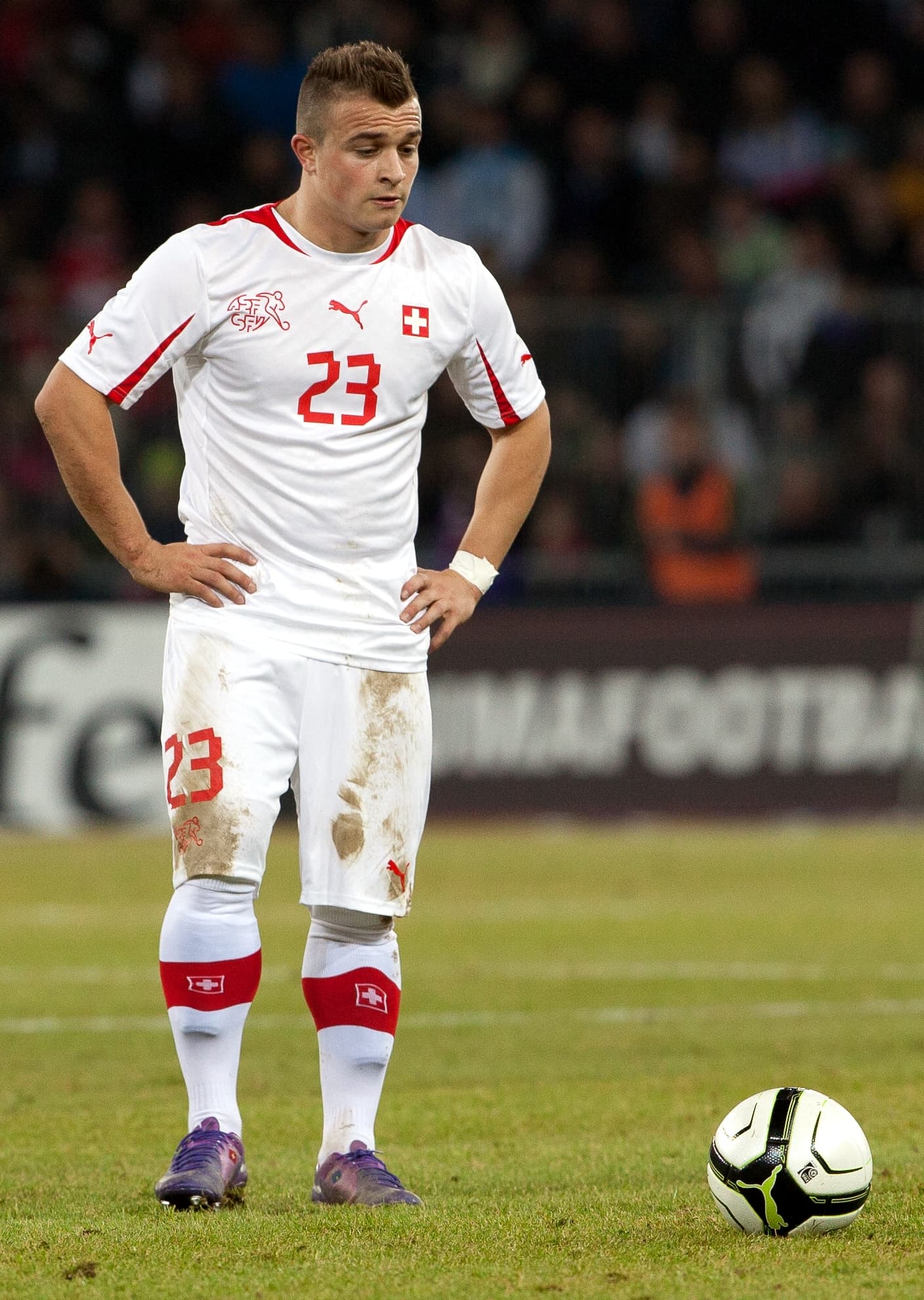 Lyon bid for Liverpool player Xherdan Shaqiri.